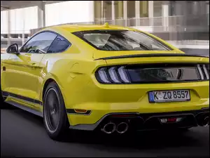 Tył, Ford Mustang Mach 1, 2021