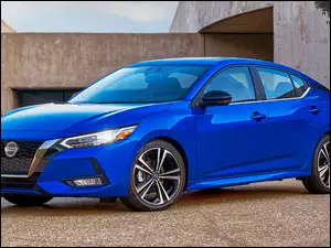 2020, Niebieski, Nissan Sentra