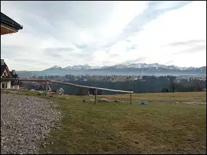Widok z domku letniskowego