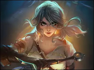 Ciri z gry The Witcher 3 Wild Hunt