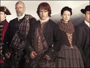 Sam Heughan, Serial, Tobias Menzies, Aktorka, Outlander, Graham McTavish, Caitriona Balfe, Aktor