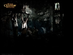 Texas Chainsaw Massacre The Beginning, wiszą, ludzie, horror