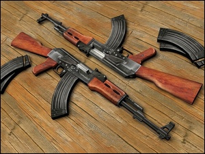 Kałasznikow, Ak 47, Magazynki