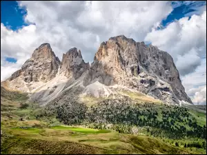 Szczyty Cime di Lavaredo w Dolomitach