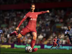 Virgil van Dijk, Piłkarz, Boisko, Fifa 23, Mecz, Gra