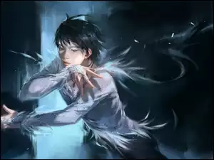 Sportowiec, Grafika, Łyżwiarz figurowy, Yuzuru Hanyu