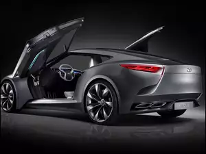 Coupe, Samochód, Hyundai, Genesis