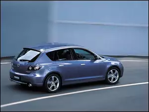 Niebieski, Sport Line, Metalik, Mazda 3