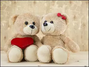 Misie, Dwa, Pluszowe