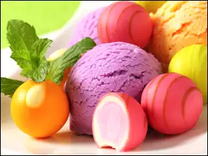 Lody, Kolorowe