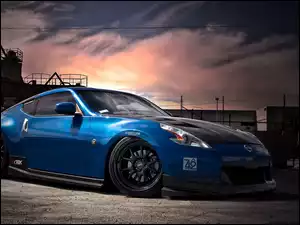 Nissan 370 Z, Niebieski