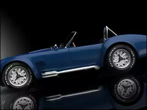 Zabytkowy samochód marki Shelby Cobra Studio Render
