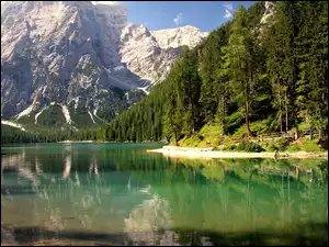 Lato, Jezioro, Las, Góry