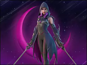Postać z gry Fornite Nighttime Huntress
