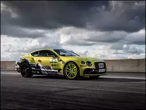 Chmury, Bentley Continental GT, Pikes Peak, Droga