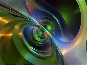 Grafika 3D Wektorowa Abstrakcja