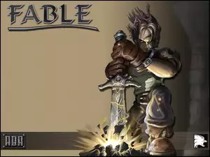 miecz, Fable, mężczyzna, postać