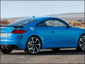 Bok, Audi TT RS Coupe, Niebieskie