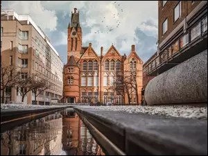 Domy, Oozells Square, Galeria Sztuki Ikon, Anglia, Ikon Gallery, Birmingham