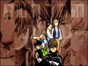 Gundam Wing, twarze, ludzie, napisy