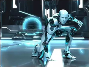 Grafika 3D z robotem