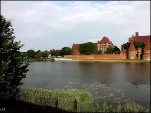 Polska, Zamek Krzyżacki, Rzeka Nogat, Malbork