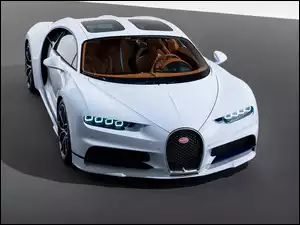 Samochód Bugatti Chiron z 2018 roku