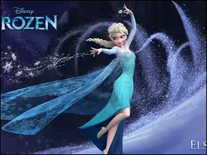 Bajka Kraina lodu Frozen Zima Śnieg Elsa