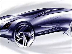 Kazamai, Szkic, Mazda, Projekt
