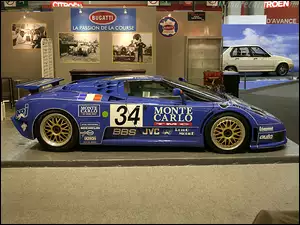 Rajdowy, Bugatti EB 110, Samochód