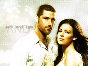 Filmy Lost, przytuleni, Matthew Fox, Evangeline Lilly