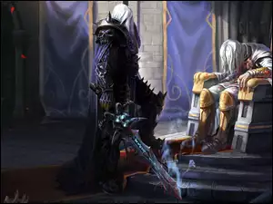 World of Warcraft, Gra, Arthas Menethil, Miecz, Arthas Rise of the Lich King, Zbroja