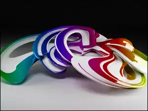 3D, Mazaje, Plastik, Abstrakcja
