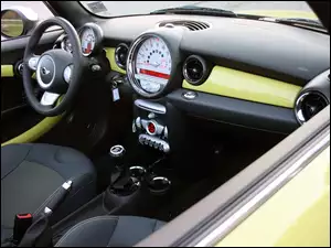 Mini Cooper, Prędkości, Centralny, Licznik