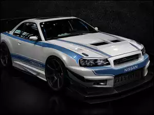 Sportowy samochód Nissan Skyline R34