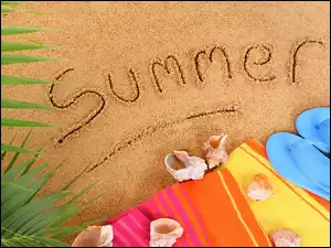Lato na plaży