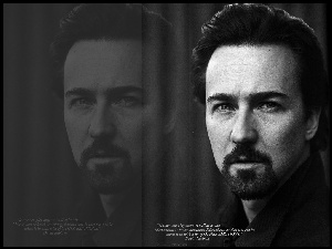broda, Edward Norton, wąsy