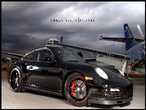 997, Czarne, Porsche