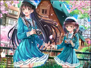 Dziewczynki, Anime
