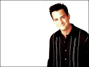 Mathew Perry, czarna koszula