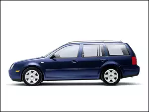 niebieski, Jetta, kombi