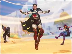 Trzy postacie z gry Overwatch 2