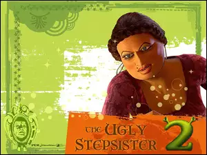 Shrek 2, kopciuszka, brzydka, siostra