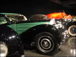 światła, Bugatti, koła