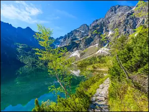 Morskie oko w polskich Tatrach