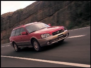 Czerwone, Subaru Outback