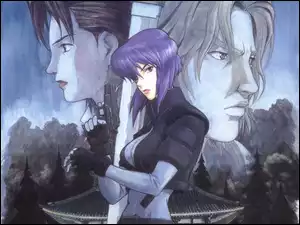 obraz, Ghost In The Shell, ludzie