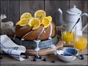 Cytryny, Ciasto, Babka