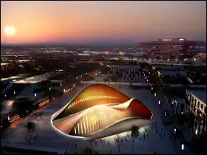 Pawilon, Emiratów, Szanghai, Arabskich, Expo-2010, Zjednoczonych