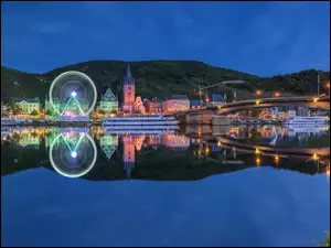 Bernkastel-Kues nad rzeką Mozelą